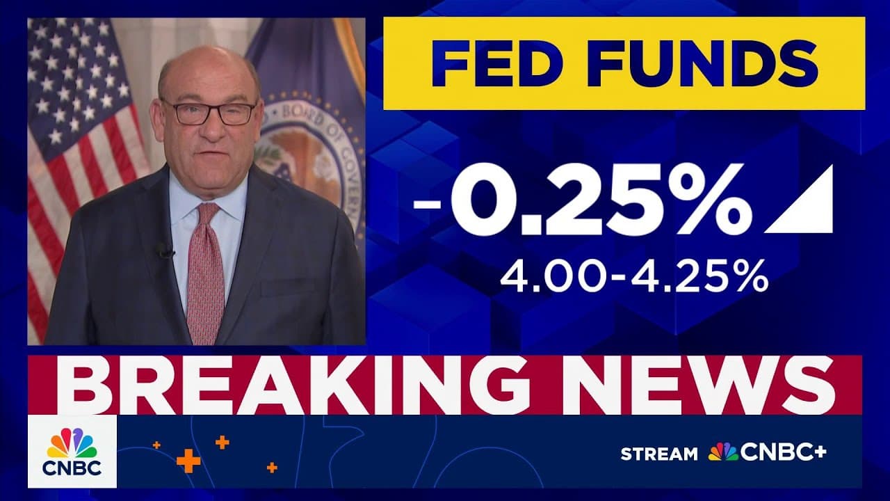 Fed lowers rates by a quarter point