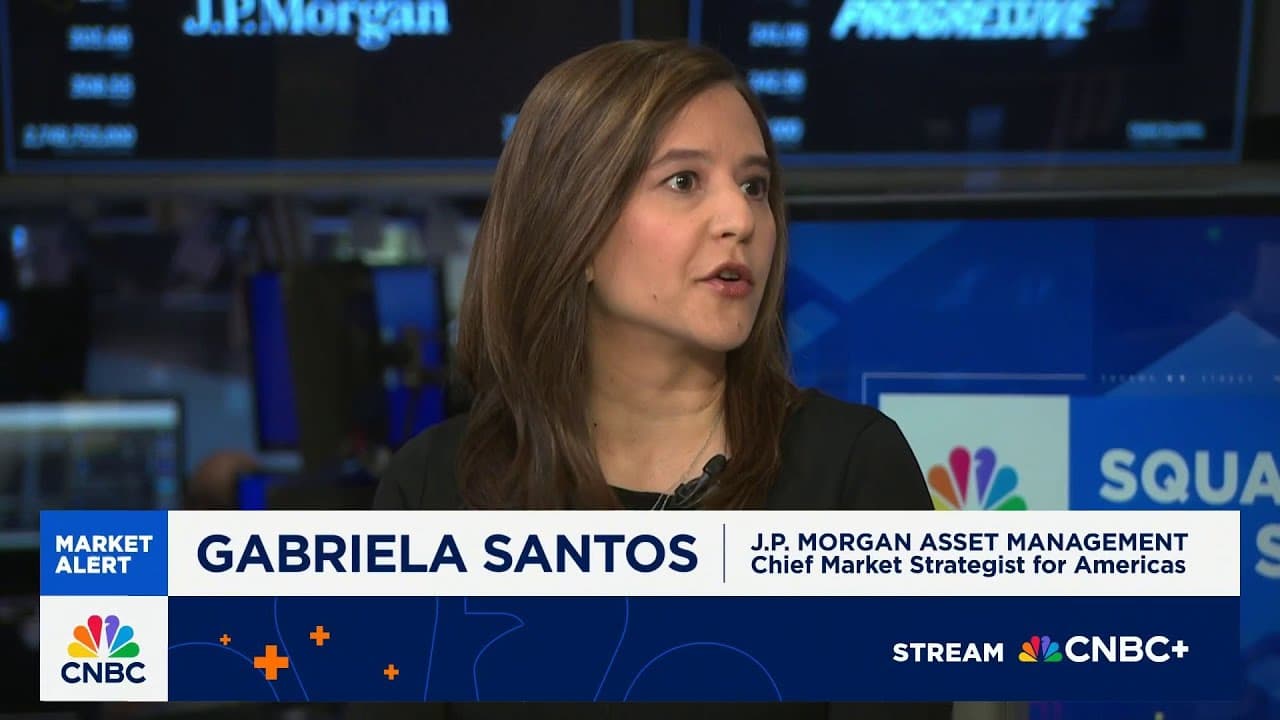 J.P. Morgan's Gabriela Santos: We're seeing an OK economy, not a red-hot one