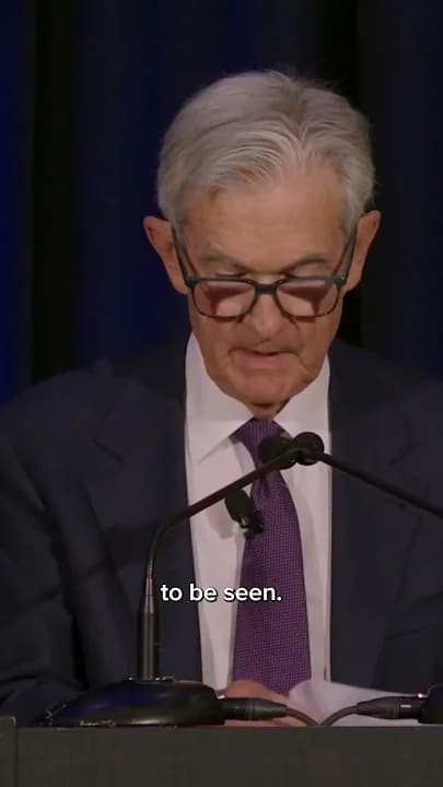 Powell: U.S. economy is showing 'resilience' in midst of 'substantial changes'
